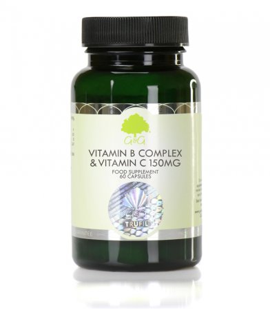 Vitamini B kompleks z vitaminom C 150 mg, 60 kapsul