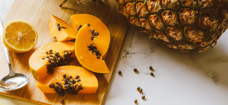 Bromelain in papain za prebavo