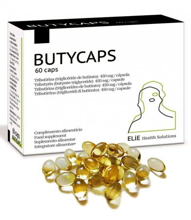 Postbiotik Butycaps Tributirin, 60 kapsul