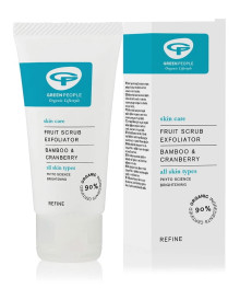 Sadni piling za obraz z bambusom in borovnico