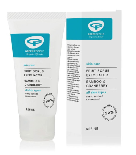 Sadni piling za obraz z bambusom in borovnico