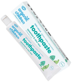 Otroška zobna pasta z zeleno meto in aloe vero