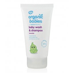 Gel za umivanje in šampon za dojenčke s sivko