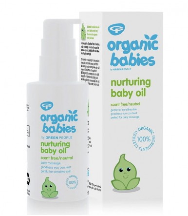 Masažno olje za dojenčke brez dodanih dišav