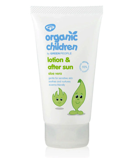 Otroški vlažilni losjon z aloe vero