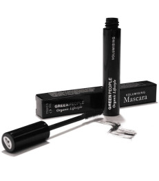 Maskara za volumen in podaljšanje trepalnic (črna), bio