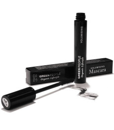 Maskara za volumen in podaljšanje trepalnic (črna), bio