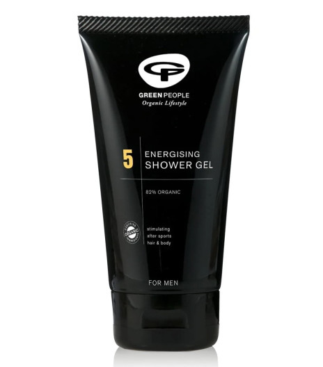 Poživljajoči šampon za telo in lase za moške, bio