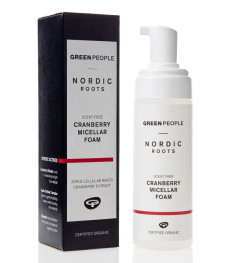 Micelarna čistilna pena za obraz z brusnico, bio