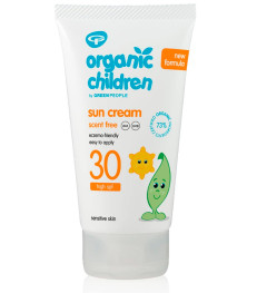 Otroška krema za sončenje brez dodanih dišav, ZF30 Otroška krema za sončenje brez dodanih dišav, ZF30