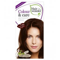 Barva za lase brez amonijaka (bakreno temno rjava 3.44)