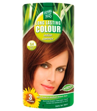 Dolgo obstojna barva za lase Indian summer 5.4