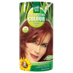 Obstojna barva za lase Bakreno rdeča 7.46