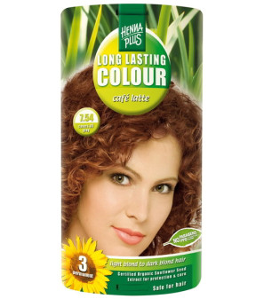 Dolgo obstojna barva za lase Cafe latte 7.54