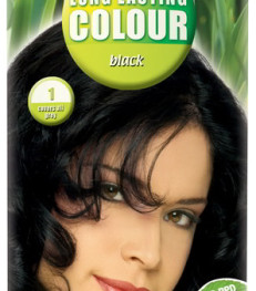 Obstojna barva za lase Črna 1