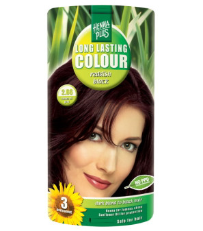 Obstojna barva za lase Rdeče črna 2.66