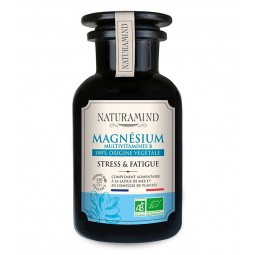 Magnezij z vitamini B kompleks, naravni viri, bio, 120 kapsul
