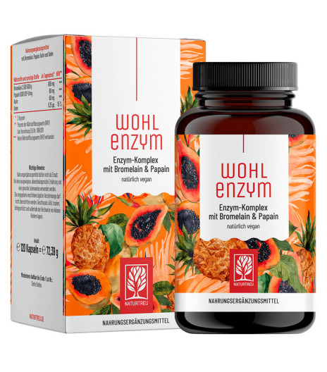 Bromelain in Papain prebavni kompleks, 120 kapsul
