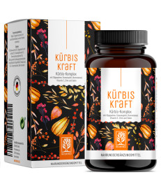 Kompleks bučnih semen, palmeta in granatnega jabolka