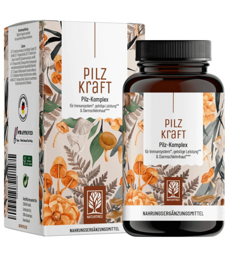 Kompleks s štirimi gobami, 120 kapsul