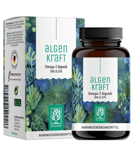 Omega 3 olje iz alg, DHK in EPK, 60 kapsul