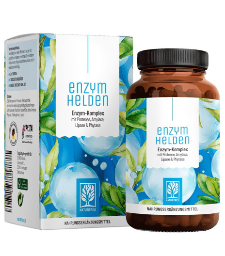 Prebavni encimi kompleks s fitazo, 120 kapsul