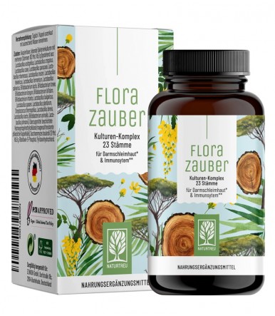 Probiotik Florazauber, probiotični kompleks, 60 kapsul