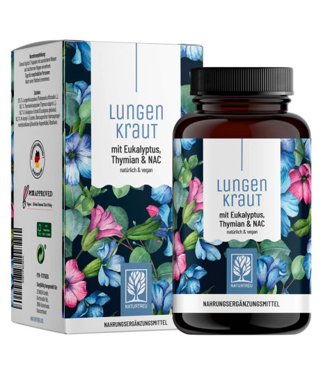 Fitokompleks pljučnik in timijan, 120 kapsul Fitokompleks pljučnik in timijan, 120 kapsul