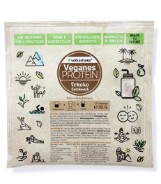 Rastlinske beljakovine (proteini) s sladili, okus čokolada, tester