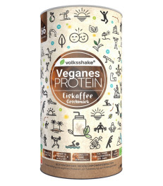 Rastlinske beljakovine (proteini) s sladili, okus ledena kava