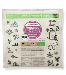 Rastlinske beljakovine (proteini), malina, bio, tester