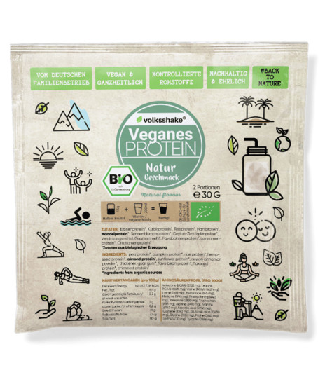 Rastlinske beljakovine (proteini), naravne, bio, tester, 30 g Rastlinske beljakovine (proteini), naravne, bio, tester, 30 g