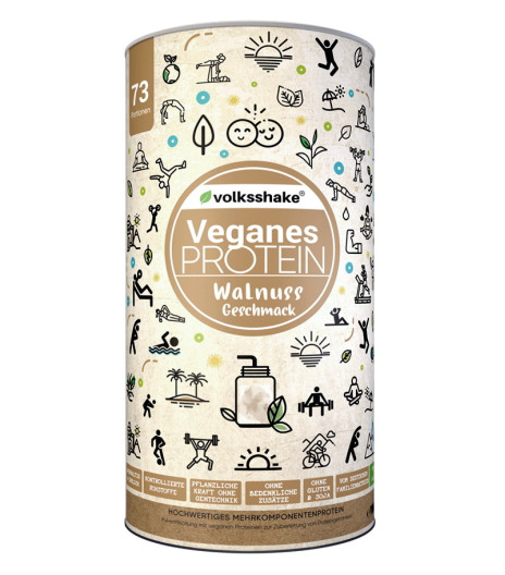 Rastlinske beljakovine (proteini) s sladili, okus oreh, 1000 g