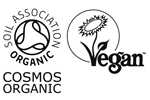 Certifikat: COSMOS Organic in Vegan